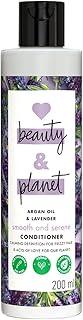 Love Beauty And Planet Argan Oil and Lavender Paraben Free Smooth and Serene Conditioner||No Parabens|| No Dyes|| 200 millilitre