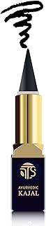 TATSAT - WELLNESS THROUGH AYURVEDA -100% Natural Ayurvedic Herbal Lead Free Kajal With Chakshushya Herbs Stick | No Preservatives | No Chemicals | No Irritation |2.5Gm
