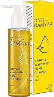 Namyaa Haldi Chandan Intimate Hygiene Wash | With Germ and Odour Protection | pH Balanced 100g