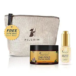 Pilgrim 24K Gold Facial Kit | 50GMS