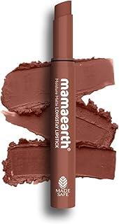 Mamaearth Moisture Matte Longstay Lipstick With Avocado Oil & Vitamin E For 12 Hour Long Stay-09 Espresso Brown - 2 G