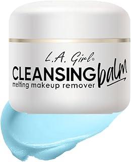 L.A. Girl Cleansing Balm | Makeup Remover & Moisturizer | Infused with Jojoba Seed Oil | Shea Butter | Colloidal Clay & Canola Oil | Includes Spatula | All Skin Types | 30 gm
