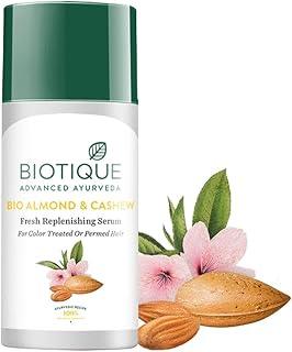 Biotique Bio Almond and Cashew Fresh Replenishing Hair Serum, 40ml