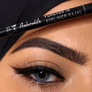 Moraze Aphrodite Intense Black Kajal Eyeliner Waterproof Smudge Proof Highly Pigmented Pencil Kajal 0.35 gm