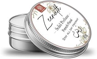AL MASNOON Zeenath Solid Perfume | 10g French Floral Sweet & Fresh Fragrance | All-Day Long-Lasting Scent for Underarm & Body | Convenient Pack of 1
