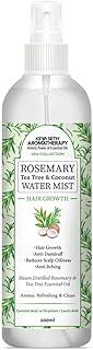 Keya Seth Aromatherapy Rosemary Tea Tree Coconut Water Mist Spray,Hair Growth,Reduces Dandruff Scalp Itching & Oiliness,Distilled Essential Oil 200ml