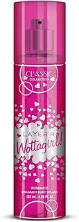 Layer'r Wottagirl Romance Body Splash | Uplifting Melon, Jasmine & Musk Scent for Women | Light, Long-Lasting Mist | 135ml Daily Fragrance