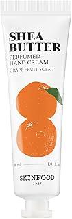 SKINFOOD Shea Butter Perfumed Hand Cream Grape Fruit Scent 30ml | All Skin Types | Korean product I Hydrating Skin I Cruelity Free I Non-Greasy Formula I Divine Fragnance