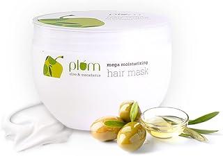 Plum Olive & Macadamia Mega Moisturizing Hair Mask, 250ml