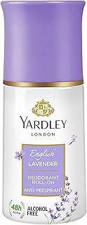 Yardley London English Lavender Anti Perspirant Deodorant Roll On For Women, Floral, 50ml