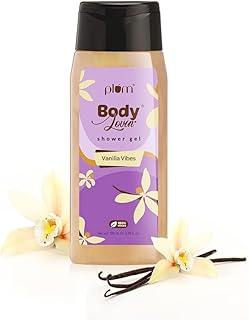 Plum BodyLovin' Vanilla Vibes Shower Gel | 100ml Travel-Friendly Body Wash | Sulfate-Free, Super-Lathering Formula with Warm Vanilla Fragrance?