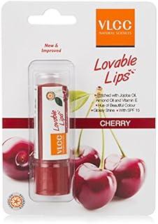 VLCC Lovable Lips Lip Balm Cherry, 4.5gm(Buy1 Get1 Free)