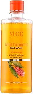 VLCC Wild Turmeric Face Wash - 500 ml | Antiseptic cleanser for clear, bright skin | Fights pollution | Cleanses pores | Helps prevent skin damage | Turmeric & honey for soft, glowing skin.