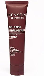 Sensein Professional Leave-In Hair Cream With Moisturiser for Men and Women, Deep Conditioning Lightweight, Non-Greasy Formula, Frizz Control, Add Shine, Softens & Strengthens Hair - 100ml