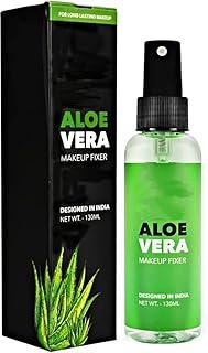 Aloe Vera Make Up Fixer/Setting Spray | Long-lasting, Waterproof Sweatproof, Smudgeproof | All Skin Types | Pretty For Make Up | Easy To Use, 130 ML (L-19)
