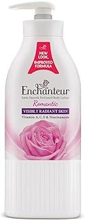 Enchanteur Romantic Perfumed Body Lotion, 500ml, with Aloe Vera & Olive Butter for Silky Smooth Skin