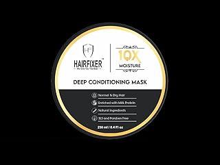 Hair Fixer 10x Moisture Conditioning Mask Enriched with Milk Protein for All Hair Types 250ml, Pack of 1