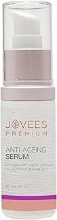 Jovees Premium Advanced Anti Ageing Serum | With Turmeric Oil, Argan Oil & vitamin E | Repairs Fine Lines & Wrinkles | Reduces Dullness | Gives Even Skin Tone | 50ML