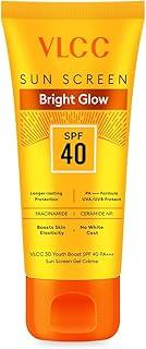 VLCC 3D Youth Boost SPF 40 +++ Sun Screen Gel Cream - 50g | Non-Greazy, Zero White Cast Sunscreen | Helps Plump Skin & Control Pigmentation | Saxifraga & Mulberry Extract.