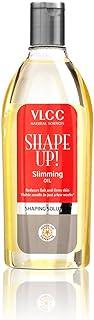 VLCC Shape Up Slimming Oil - 200ml | Fights Cellulite, and Reduces Flab | Firms Skin and Increases Skin Elasticity | With Cypress, Juniper Berry Fruit and Sweet Fennel Oil.