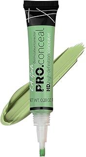 L.A GIRL Natural Pro Concealer Cream, Liquid - Green Corrector, Helps To Minimizes Fine Lines, Lightweight, Ultra Blendable Liquid Conceal, Longwearing (Vegan & Cruelty-)8g