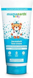 Mamaearth baby dermasoft face cream 80g with Sensicarecomplex for baby’s sensitive skin, Clinically tested, Co created with Dermatologists for Newborn,Hypoallergenic, Fragrance free, safe and non irritant formula