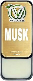Wellcure Pure musk solid perfume 24g | Alcohol-Free | Long-Lasting | Fragrance Balm for Men & Women | Unisex Fragrance for Daily Use | solid Perfume Balm with Subtle