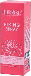 BBROSE Rose & 2% Salicylic Acid Makeup Setting Spray – 60ml Long-Lasting, Hydrating, Lightweight Formula with Natural Rose Extract for a Flawless Finish