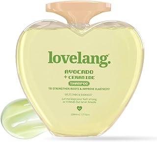 lovelang Avocado + Ceramide Shampoo | Damage Repair & Moisture Lock | for Dry, Brittle Hair | Fruity Avocado Scent | 230ml