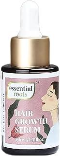 Essential Roots Hair Growth Serum 30ml | Reduces Hair Fall & Boosts Hair Growth | Enriched with Redensyl, Anagain & Rosemary| Increases Hair Density | For Men & Women | Suitable for All Hair Types