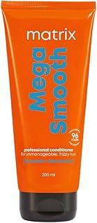 MATRIX Mega Smooth Conditioner for Frizzy, Dry Unmanageable Hair | Defy Frizz for 4 Days | Used by 1 Lakh Hairstylists* | with Shea Butter and Amino Acid, 98gm