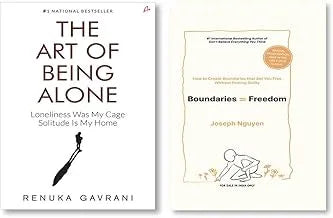 (Multipack books)The Art of Being Alone: Loneliness Was My Cage, Solitude Is My Home and BOUNDARIES = FREEDOM (ENGLISH)
