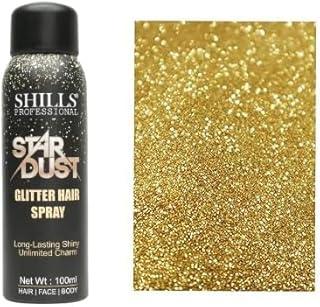JUPREV Hair and Body Glitter Spray for Men&woman 100ML, (Gold)