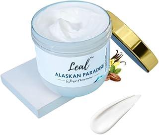 Leal Cosmetics Whipped Body Butter - 180 gms Alaskan Paradise| Shea Butter Body Moisturizer for Dry Skin | Non-Sticky Body Lotion Cream | Sulphate & Paraben Free