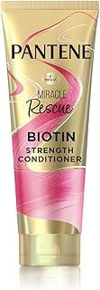 Pantene Miracle Rescue Biotin Strength Conditioner | Strength Conditioner Infused with Pro-V and Biotin for Weak and Dull Hair | For 10X Stronger Hair | 200ml
