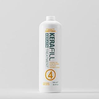 Kerafill Professional Conditioner For Keratin Treated Hair | Absolute Hairfall Control, Adds Shine & Luster, |Damaged Repair Hair-Smoothing Conditioner | 1000ML