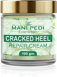 TMPE Cracked Heel Repair Cream with Cucumber Extract. Intense Hydration foot-care cream. Premium Natural Ingredients. Designed by Pedicure Experts - 100 grams