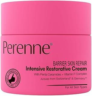 Perenne Barrier Skin Repair Intensive Restorative Cream| Non-Comedogenic Moisturizer For Face and Body| For Dry To Very Dry Skin | Men & Women | 50 gm