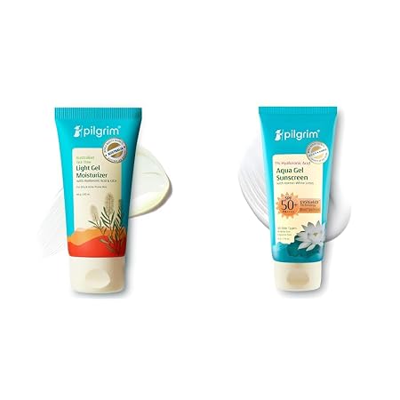 Pilgrim Australian Tea Tree Light Gel moisturizer for face for oily & acne prone skin with