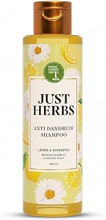 Just Herbs Ayurvedic Anti-Dandruff Shampoo | Natural Shampoo For Dry Scalp | Clears Dandruff | Sulphate & Paraben Free - 2