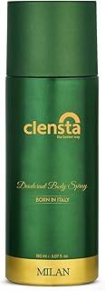 Clensta Milan Deodorant for Men 150ml Body Spray Long Lasting | All Day Freshness | Born in Italy