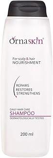 Ornaskin Shampoo 200ml - Dandruff Shampoo for Men & Women - Hair Nourishment & Scalp -Repairs, Restores & Strengthens Hair