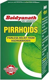 Baidyanath Pirrhoids Tablets | Arshoghini Bati, Prawal Pisti, Jamikand, Mesua Ferra, Vetiveria Zizanioides, Commiphora Myrrha Blend | 50 Tablets