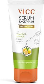 VLCC Serum Facewash - 100ml | with Vitamin C Serum Rich in Antioxidants & Meyer Lemon to Reduce Hyperpigmentation & Bright Glow | Dermatologically Tested