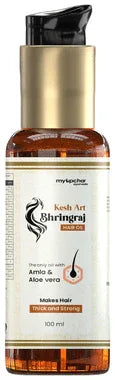 Myupchar Ayurveda Kesh Art Bhringraj Hair Oil bottle of 100 ml oil