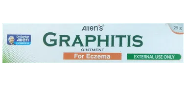 Allen Laboratories Graphitis Ointment (25gm Each) combo pack of 4 tubes