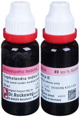 Dr. Reckeweg Cephalandra Mother Tincture Q bottle of 20 ml mother tincture