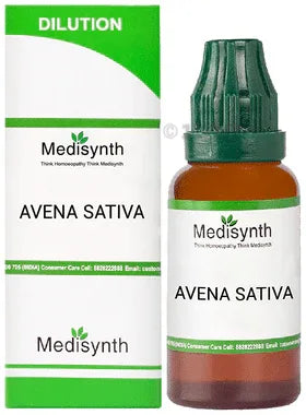 Medisynth Avena Sativa Dilution 6 bottle of 30 ml dilution