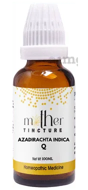 Pioneer Pharma Azadirachta Indica Mother Tincture Q bottle of 100 ml mother tincture