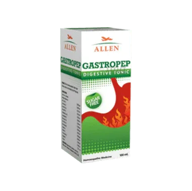 Allen Gastropep Digestive Sugar Free Tonic bottle of 100 ml tonic